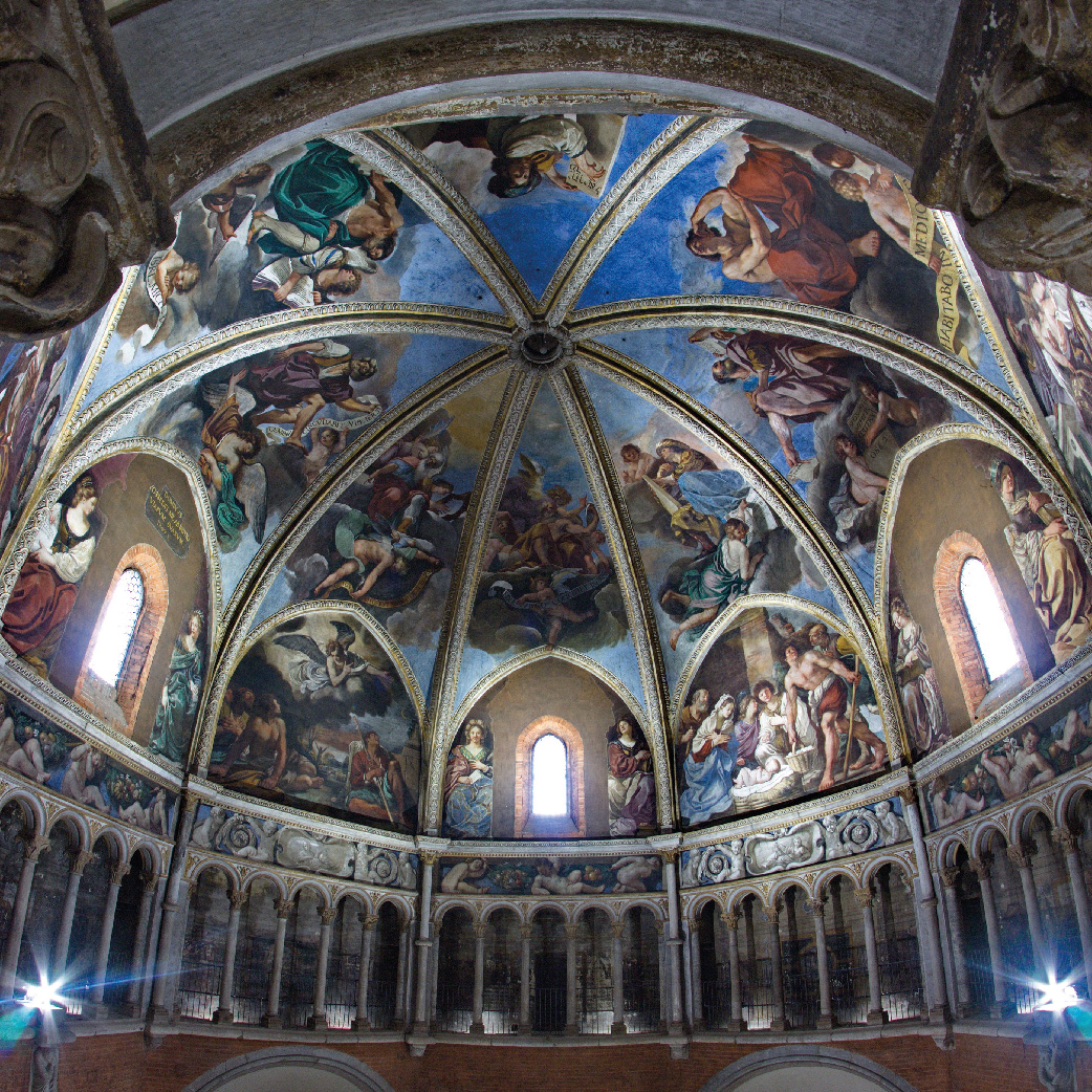 Salita alla cupola del Guercino – Piacenza