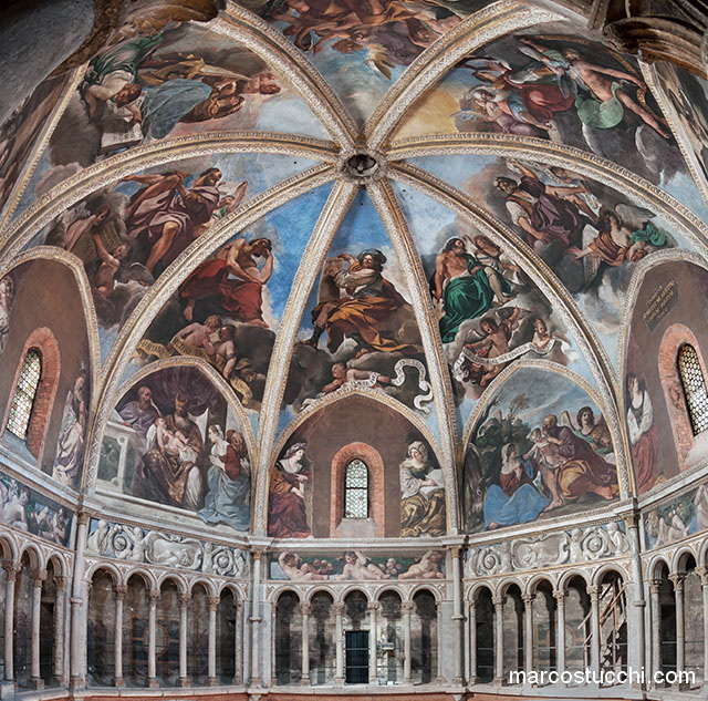 Salita alla cupola del Guercino – Piacenza